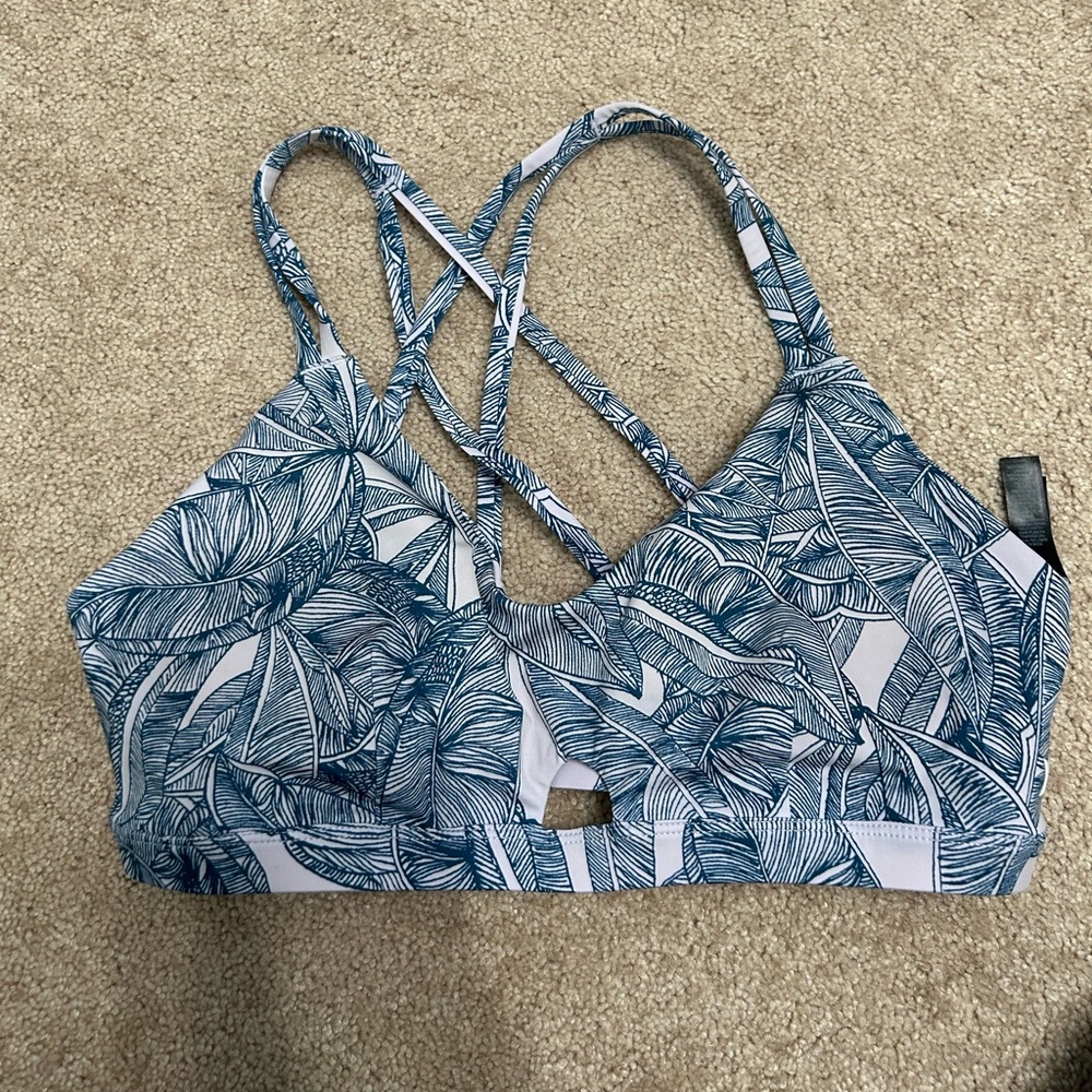 Hurley Floral bikini top